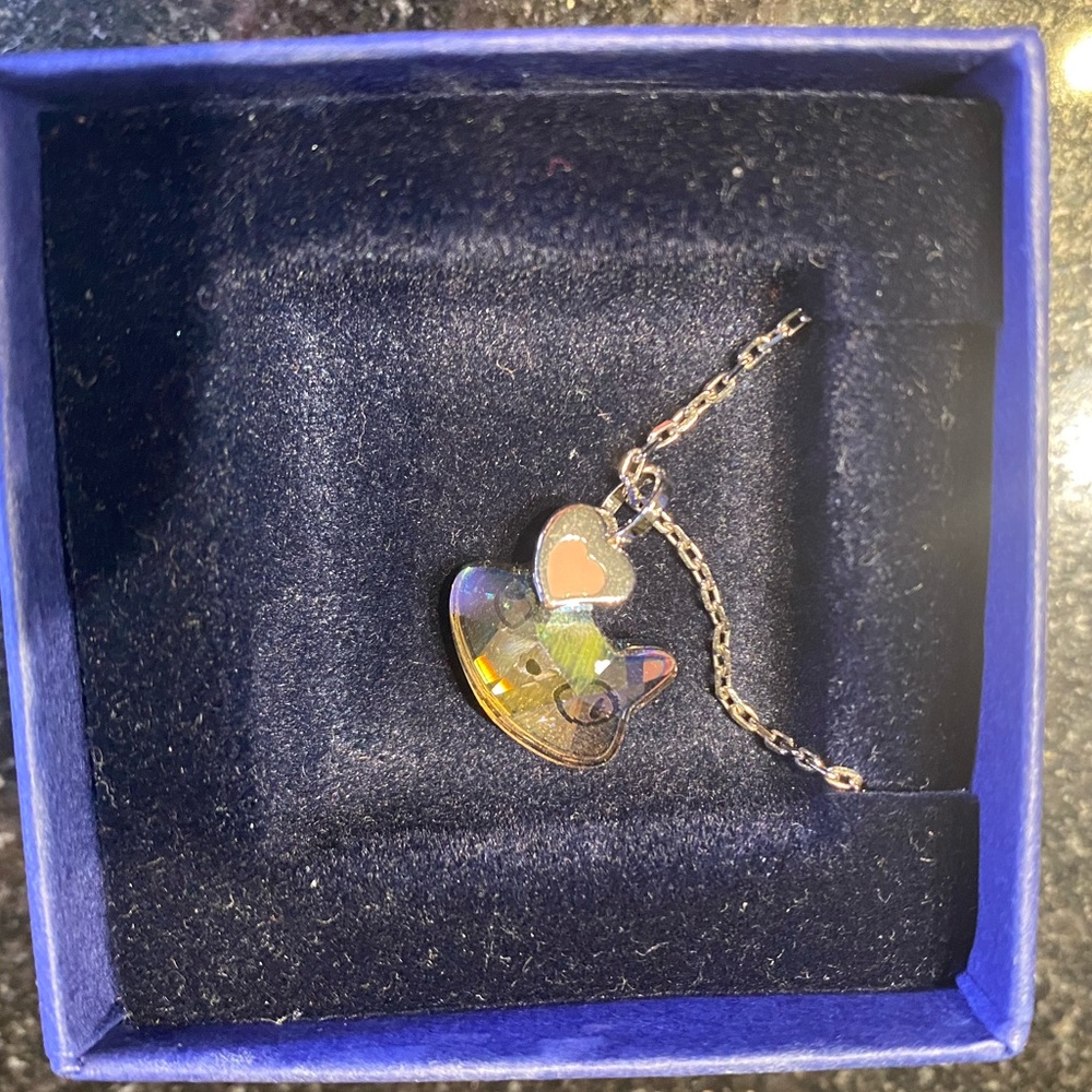 Swarovski Cat Necklace